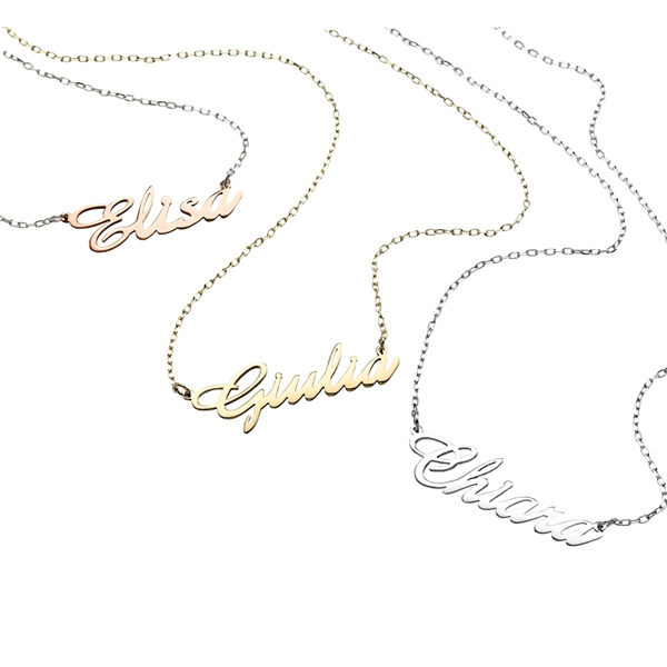 nomi ed iniziali diamond collection