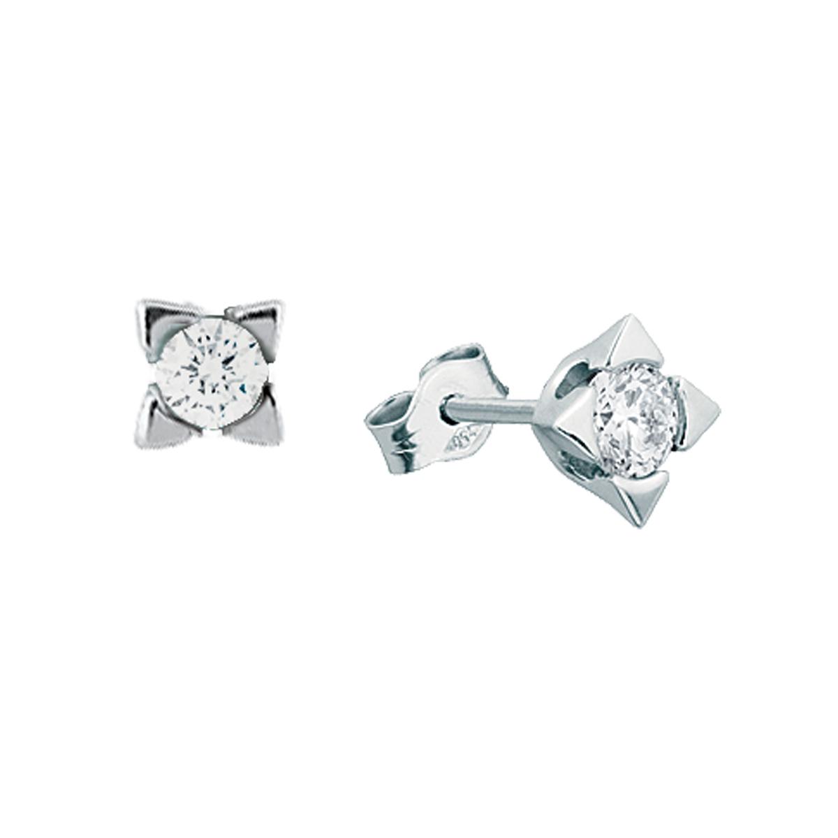 Orecchini Punto Luce con Diamanti