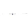 Bracciale in Oro con Diamanti Bianchi e pietre preziose - BD059