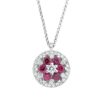 Collana con Diamanti e Pietre Preziose