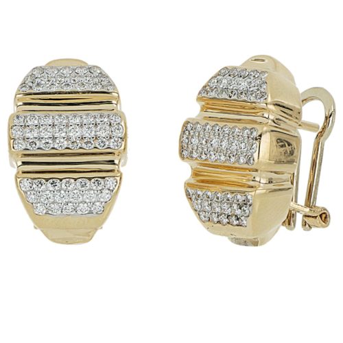 Orecchini in oro e diamanti - OD497