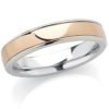 Fede in oro 18kt larga 4,5 mm  - ADF352