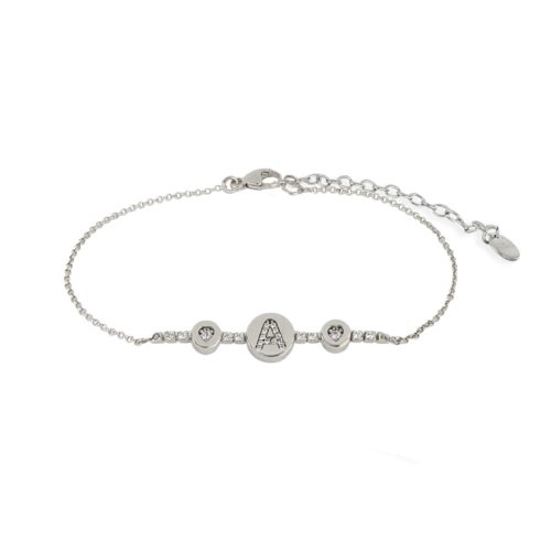 Bracciale in oro 18 kt con diamanti personalizzabile - BFF02