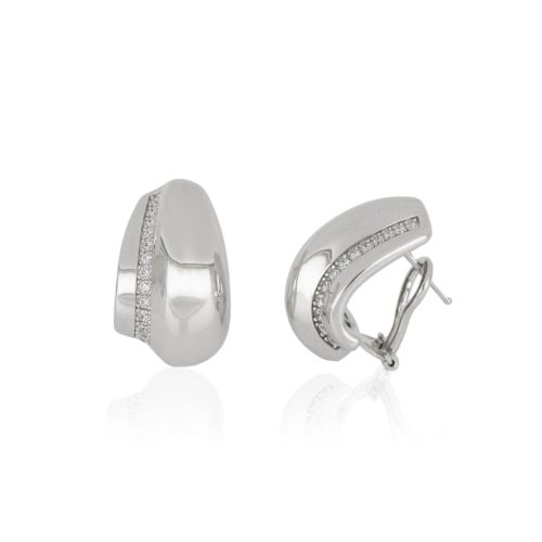 Orecchini in argento 925 con zirconi - ZOR1305-LB