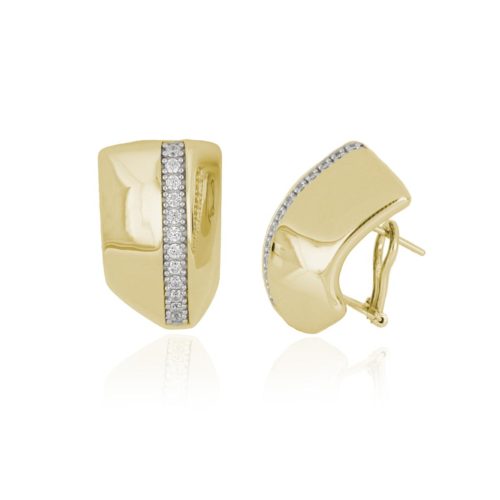 Orecchini in argento 925 con riviere di zirconi - ZOR1306-LI