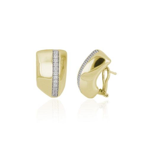 Orecchini in argento 925 con riviere di zirconi - ZOR1307-LI