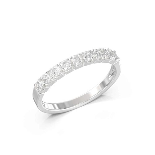 Anello Veretta in oro 18 kt con diamanti - 706